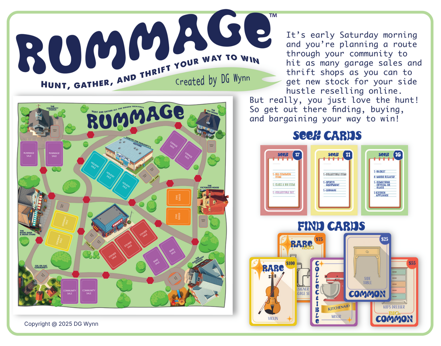 Rummage - the board game